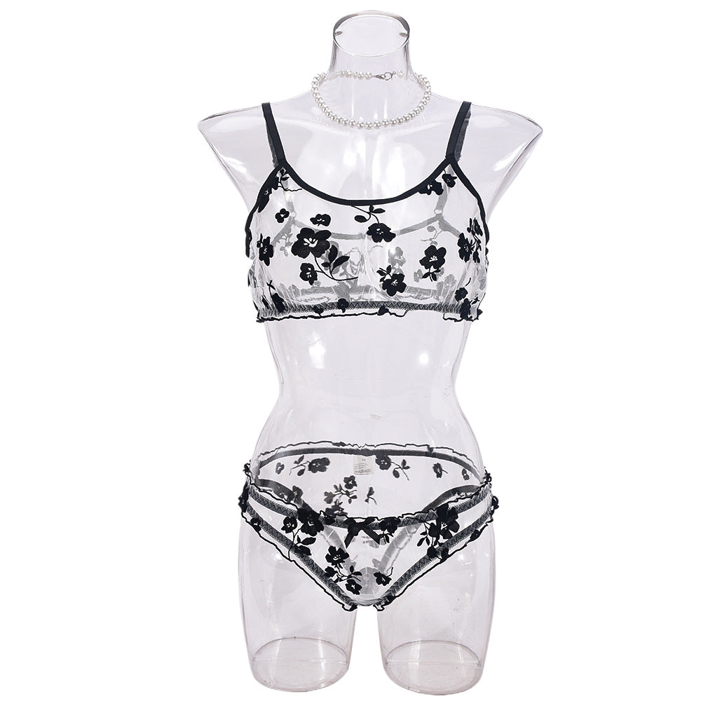 Lingeries Sheer Floral