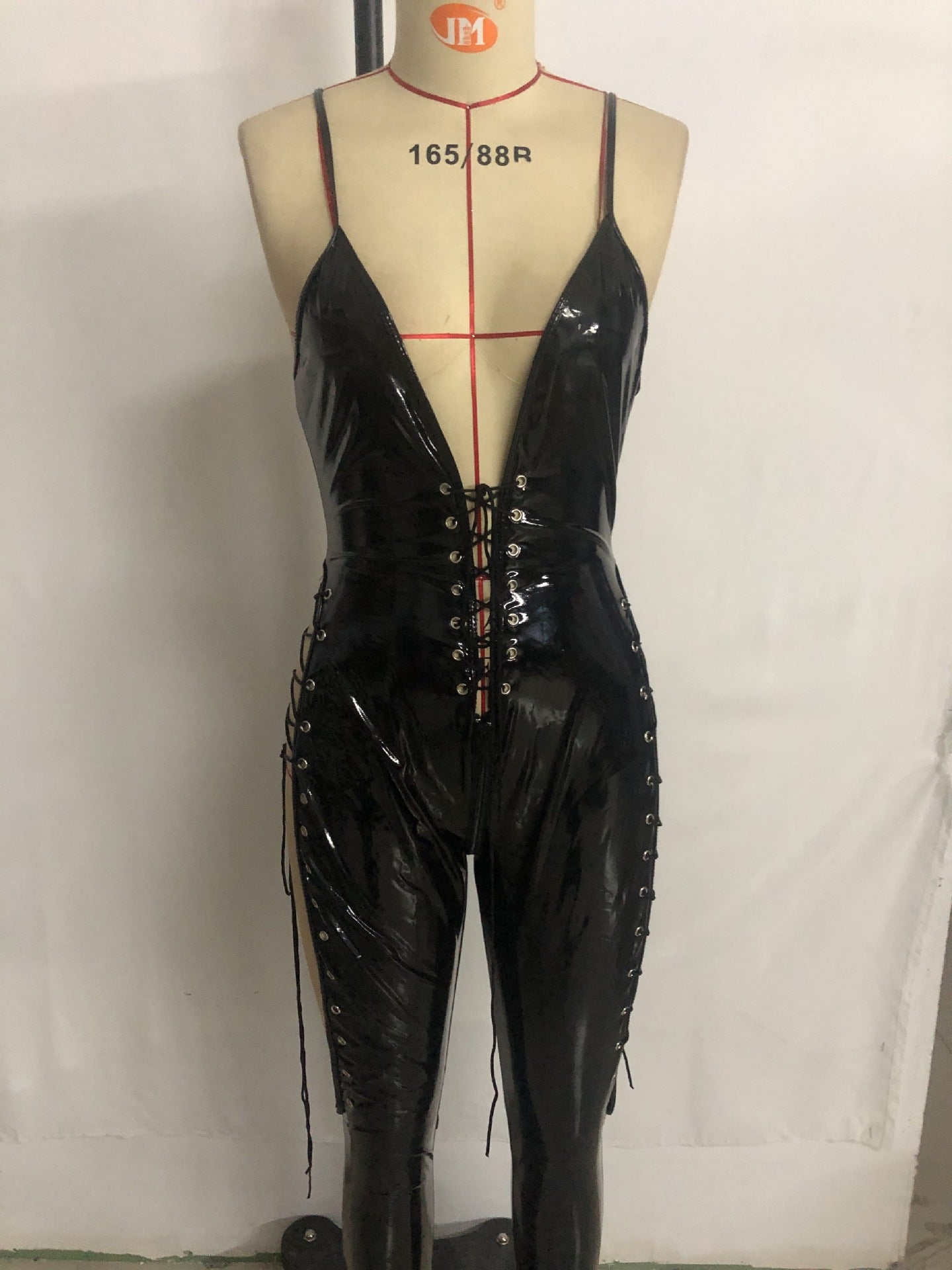 Red Sexy Bodysuit Slutty Bdsm Lingerie Teddy Fetish