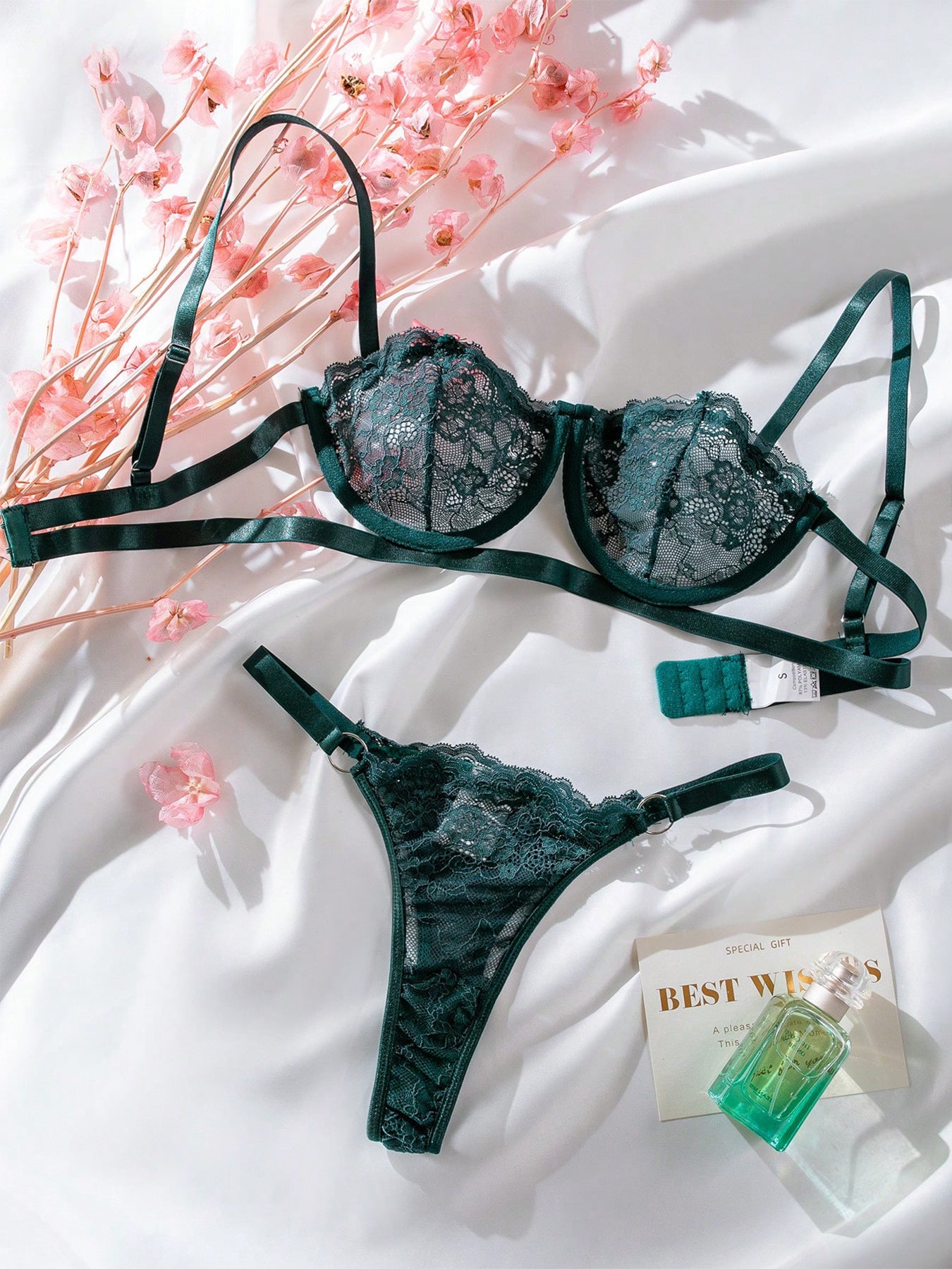 Sheer Open Crotch Lingerie
