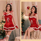 Slutty Sexy Christmas Costume Extreme Anime Lingerie Dress Intimate