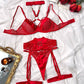 Intimate bdsm lingerie Set Submissive Bra & Panty Extreme Choker