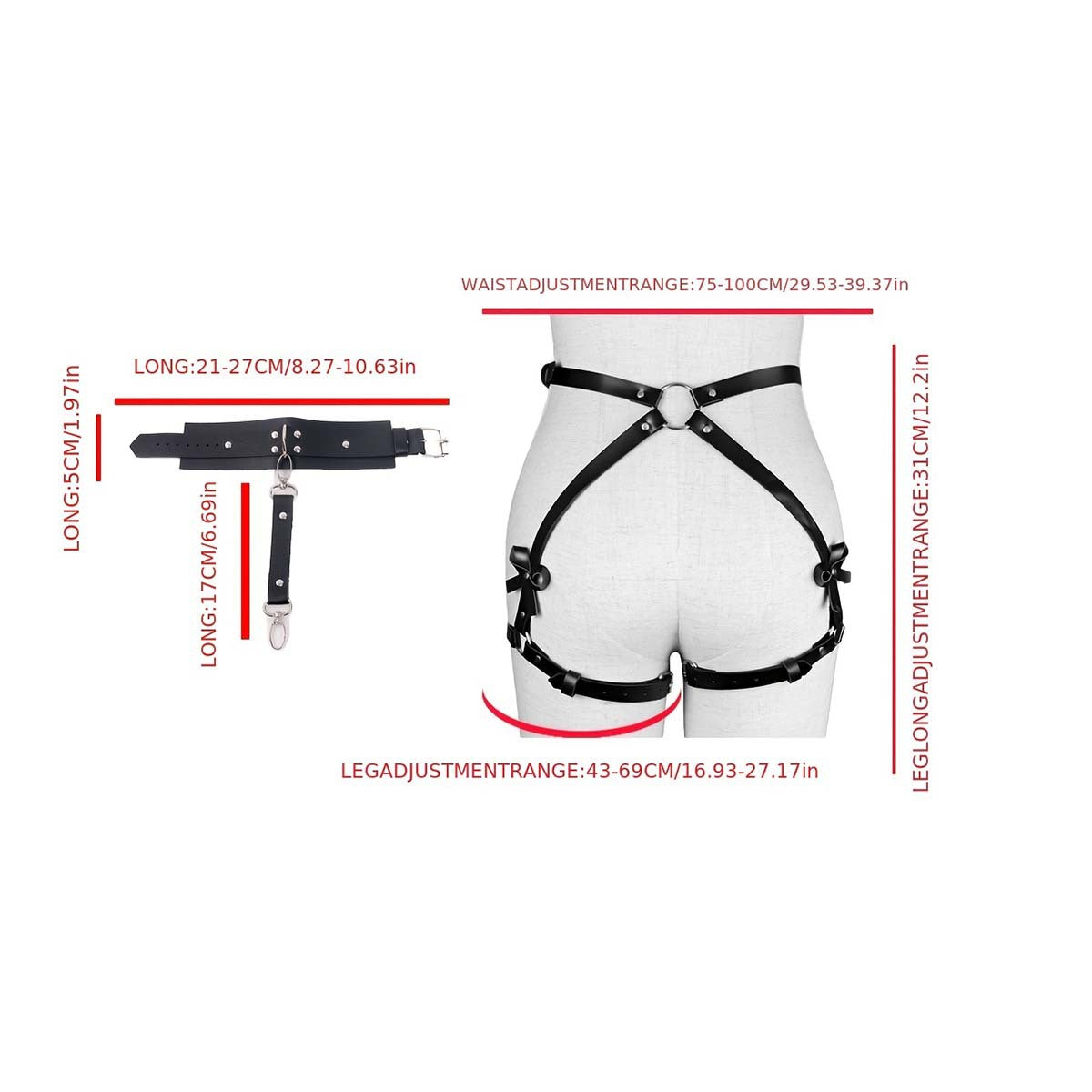 Thigh Harness Plus Size