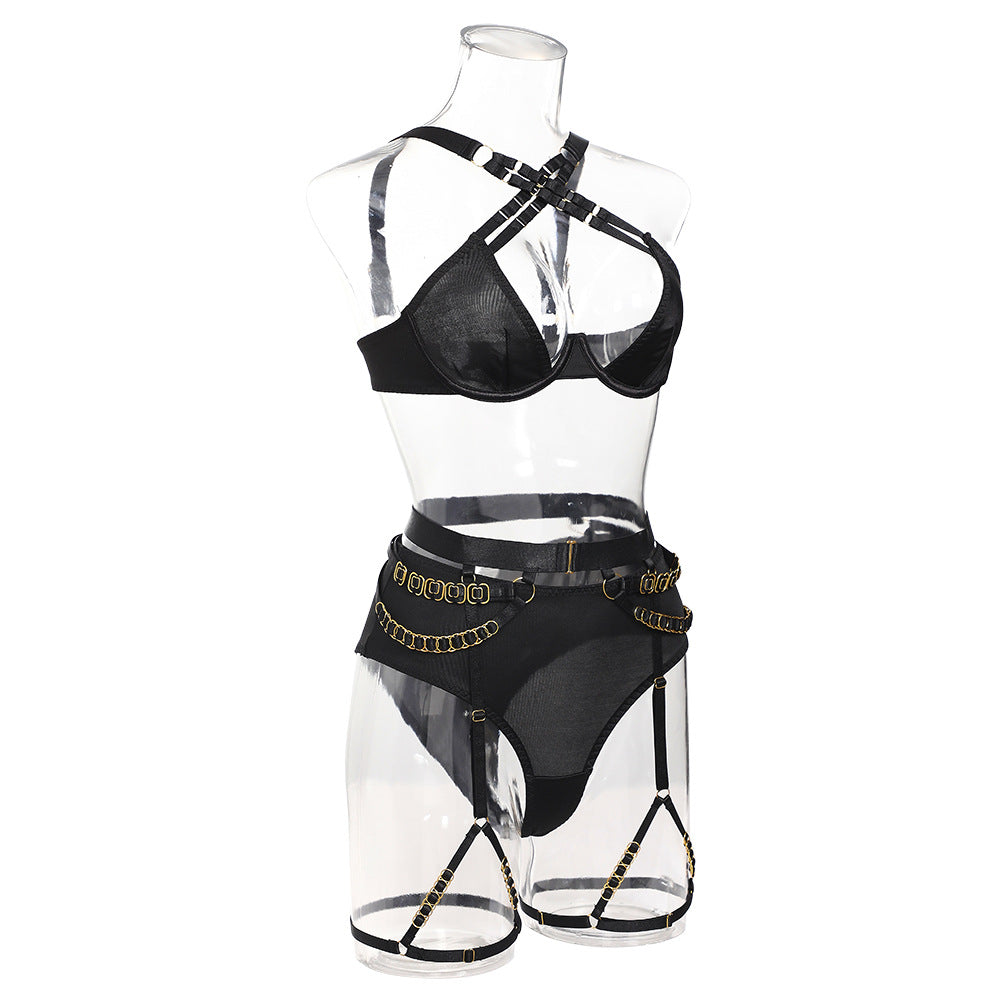 Sexiest bdsm sexy lingerie Set Naughty Bra & Panty Women