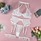 Naughty Lingerie Garter Set Latina Bra & Panty Intimate