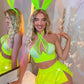 Couples Lace Dress Strapy Sexy Bunny Costume Women Lingerie Role Play