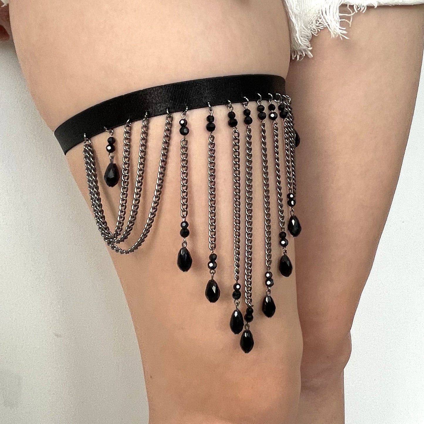 Naughty Leg Garter Wife Bondage Harness Lingerie