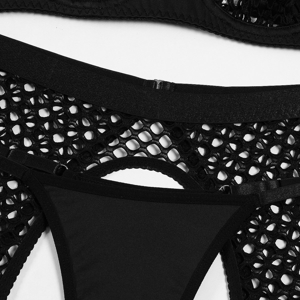 Sexy Fetish Lingerie Set Sex Sexy Fishnet Lingerie Black Bra Panties