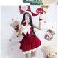 Nasty Christmas Costume Sexy Submissive Role Play Lingerie Dress Slutty