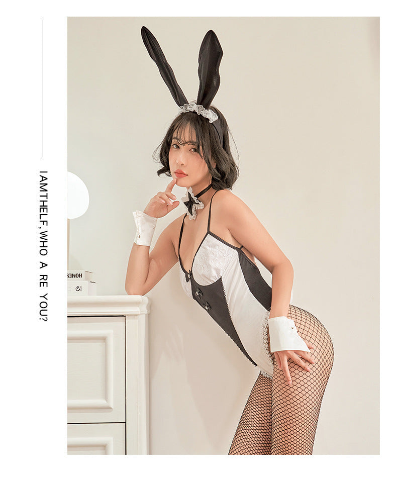 Nasty Sexy Bunny Costume Playboy Cosplay Lingerie Bodysuit