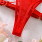 Naughty Sexy Lingerie Garter Set Bra & Panty Intimate