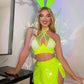 Couples Lace Dress Strapy Sexy Bunny Costume Women Lingerie Role Play