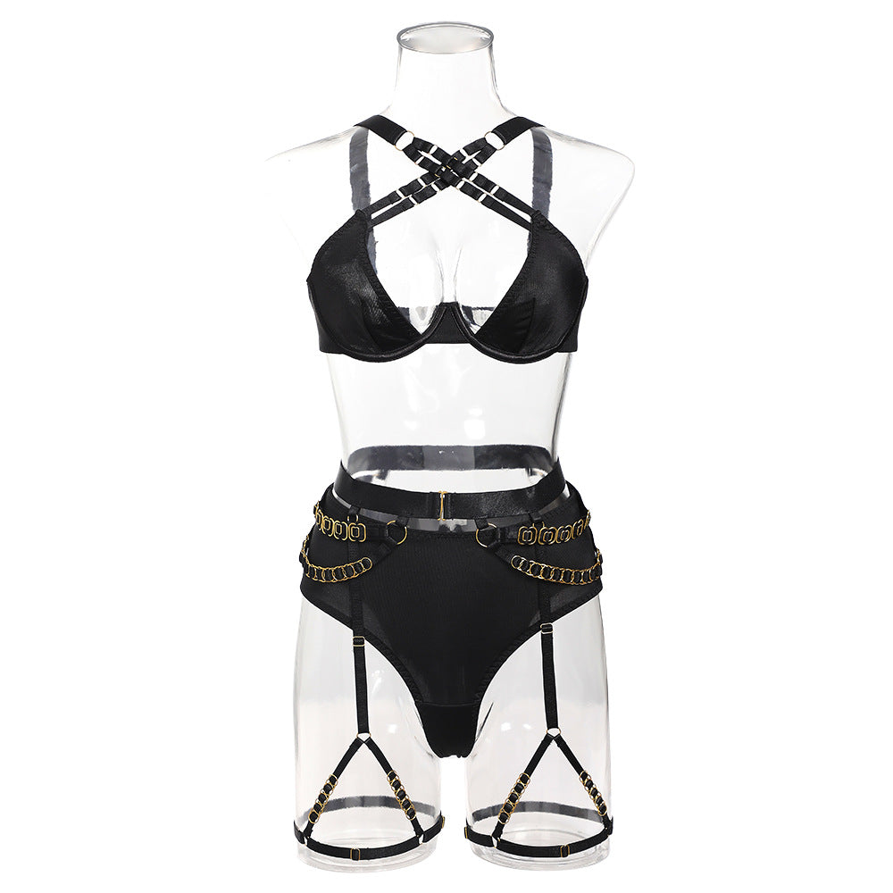 Sexiest bdsm sexy lingerie Set Naughty Bra & Panty Women