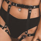 Leg Harness Leather Bondage Female