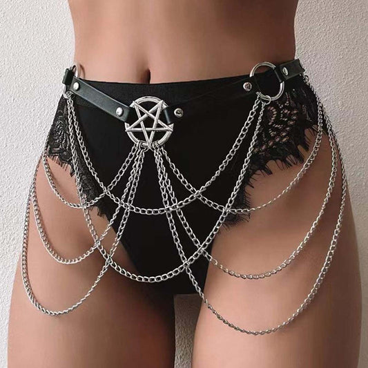 Thigh Harness Lingerie Female