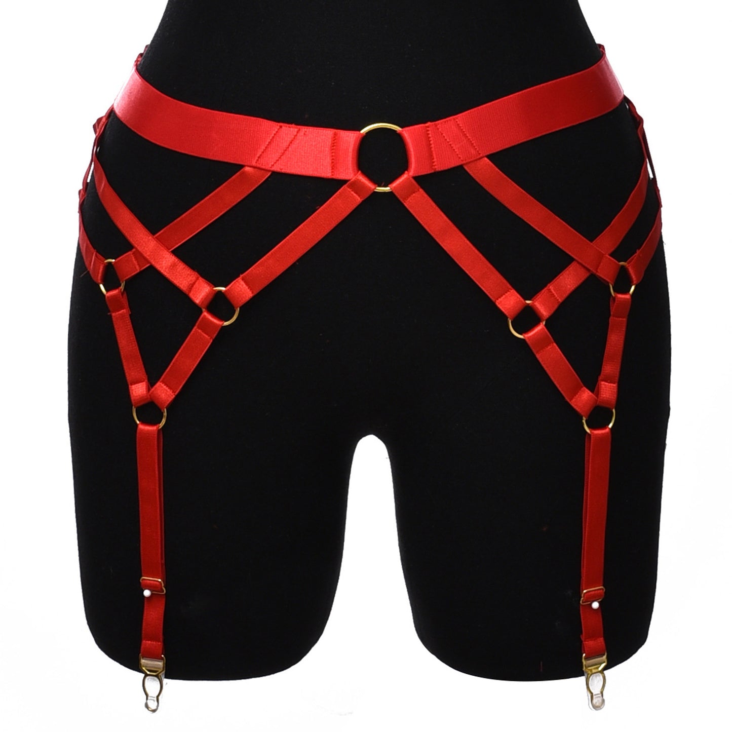 Submissive Garter Belt Lingerie Bdsm Harness