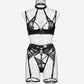 Slutty Shear Lingerie Set Women Bra & Panty