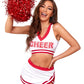 Nasty Cheerleader Costume Sexy Cosplay Lingeria Dress Extreme