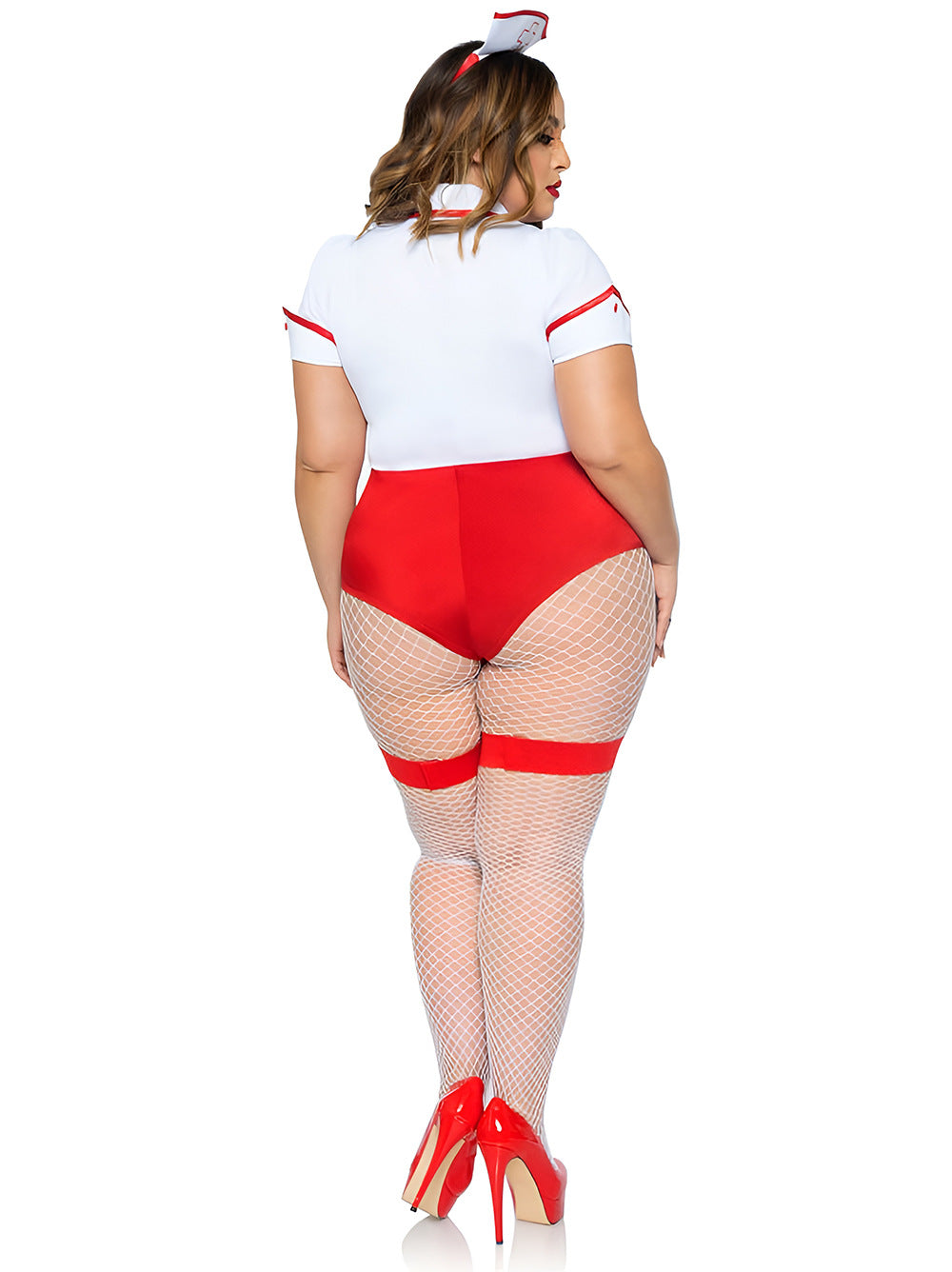 Plus Size Revealing Sexy Doctor And Nurse Costume Latina Lingerie Cosplays Bodysuit