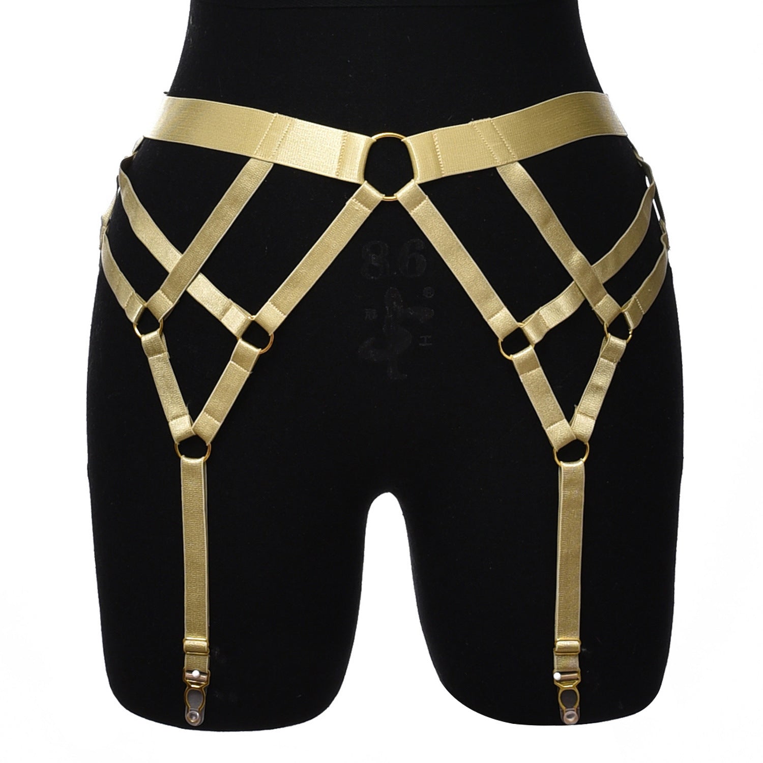 Submissive Garter Belt Lingerie Bdsm Harness