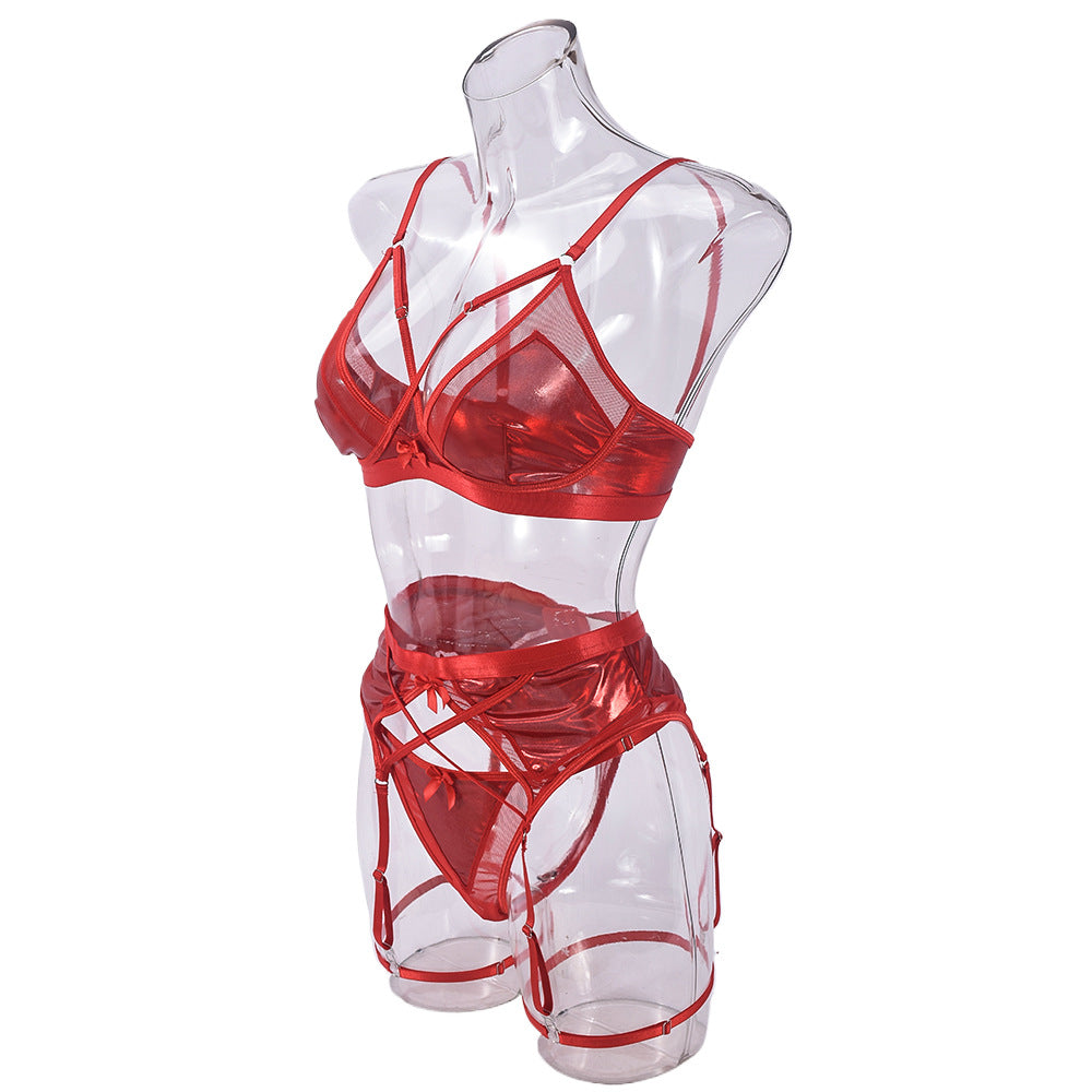Sheer Lingerie Red Bra