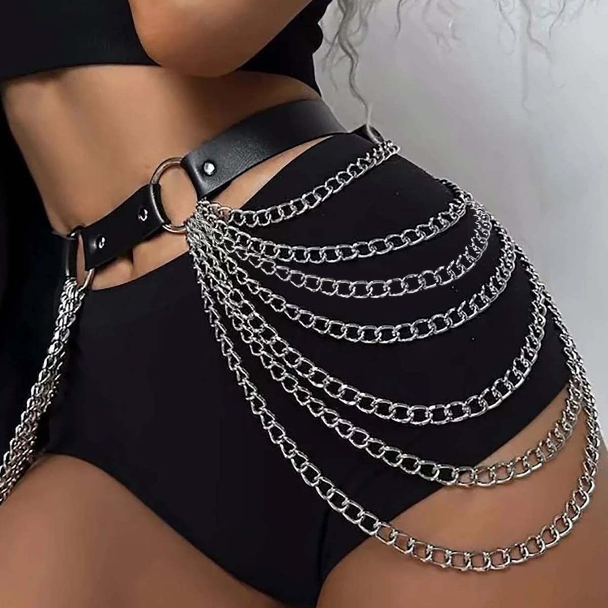 Belt With Thigh Harness