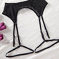 Intimate Garters Lingerie Set Extreme Bra & Panty Red