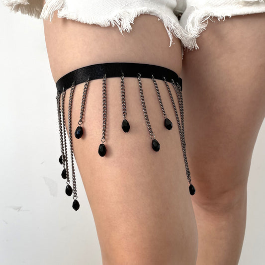 Naughty Leg Garter Wife Sexy Bondage Lingerie Harness