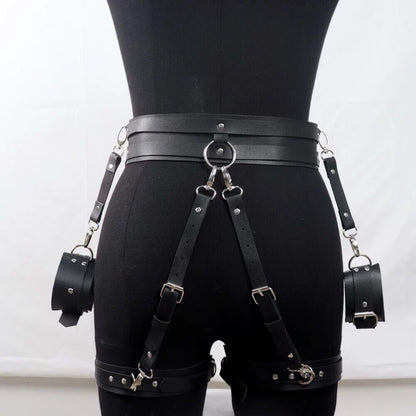 Thighs Harness With Cuffs