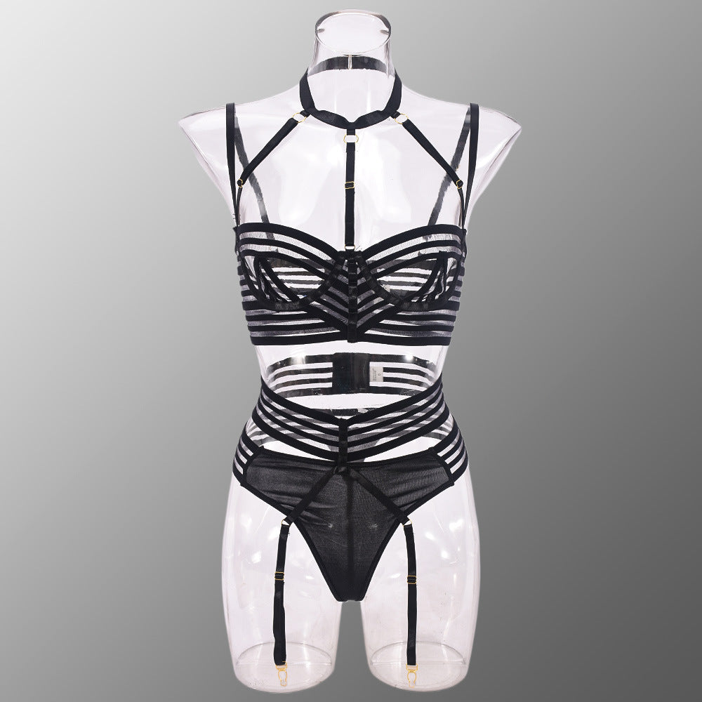 Bondage Style Lingerie Sheer
