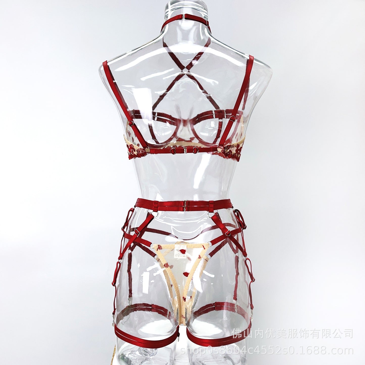 Red Harness Lingerie