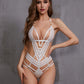 Sex White Bodysuit Red Sexy Harness Lingerie White Teddy