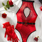 Women Black Lace Bodysuit Nasty Bdsm Harness Lingerie Sex Teddy