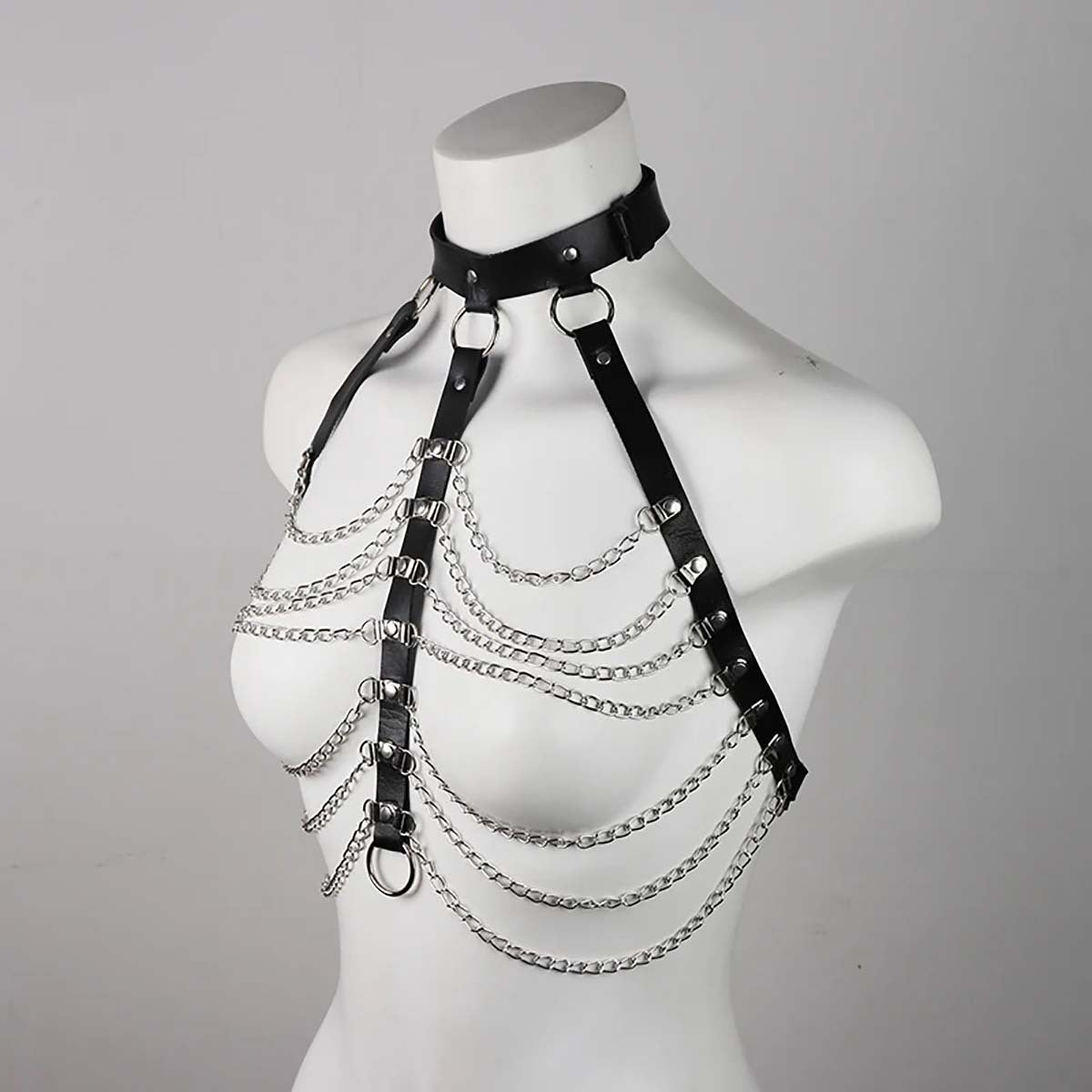 Leather Harness Chest