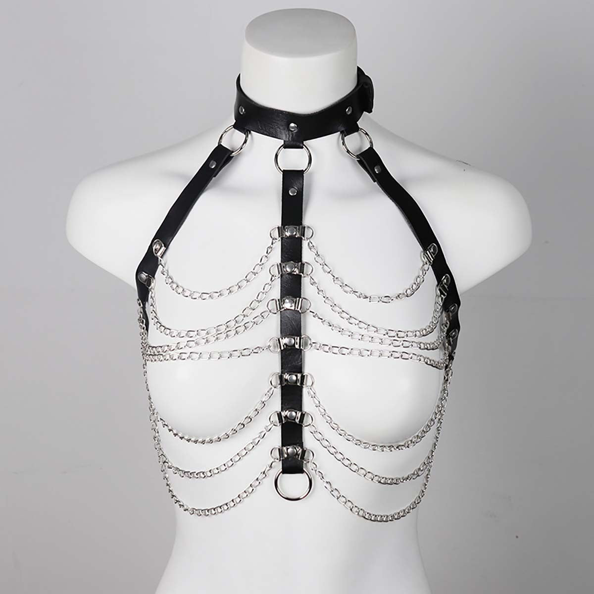 Leather Harness Chest