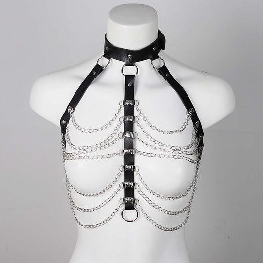 Leather Harness Chest