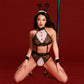 Intimate Sexy Bunny Costumes Playboy Cosplay Lingerie Bodysuit