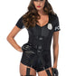 Slutty Sexy Police Costume Women Revealing Cosplay Lingeria Bodysuit