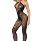 Sex Bodystocking Crotchless Black Sheer Lingeria Mesh Bodysuit