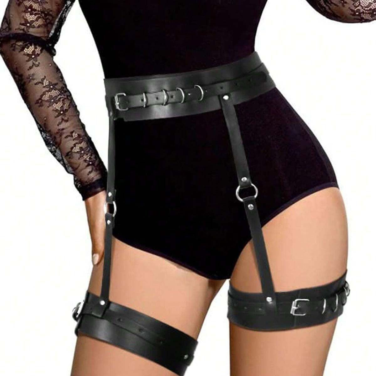 Bondage Harness Legs