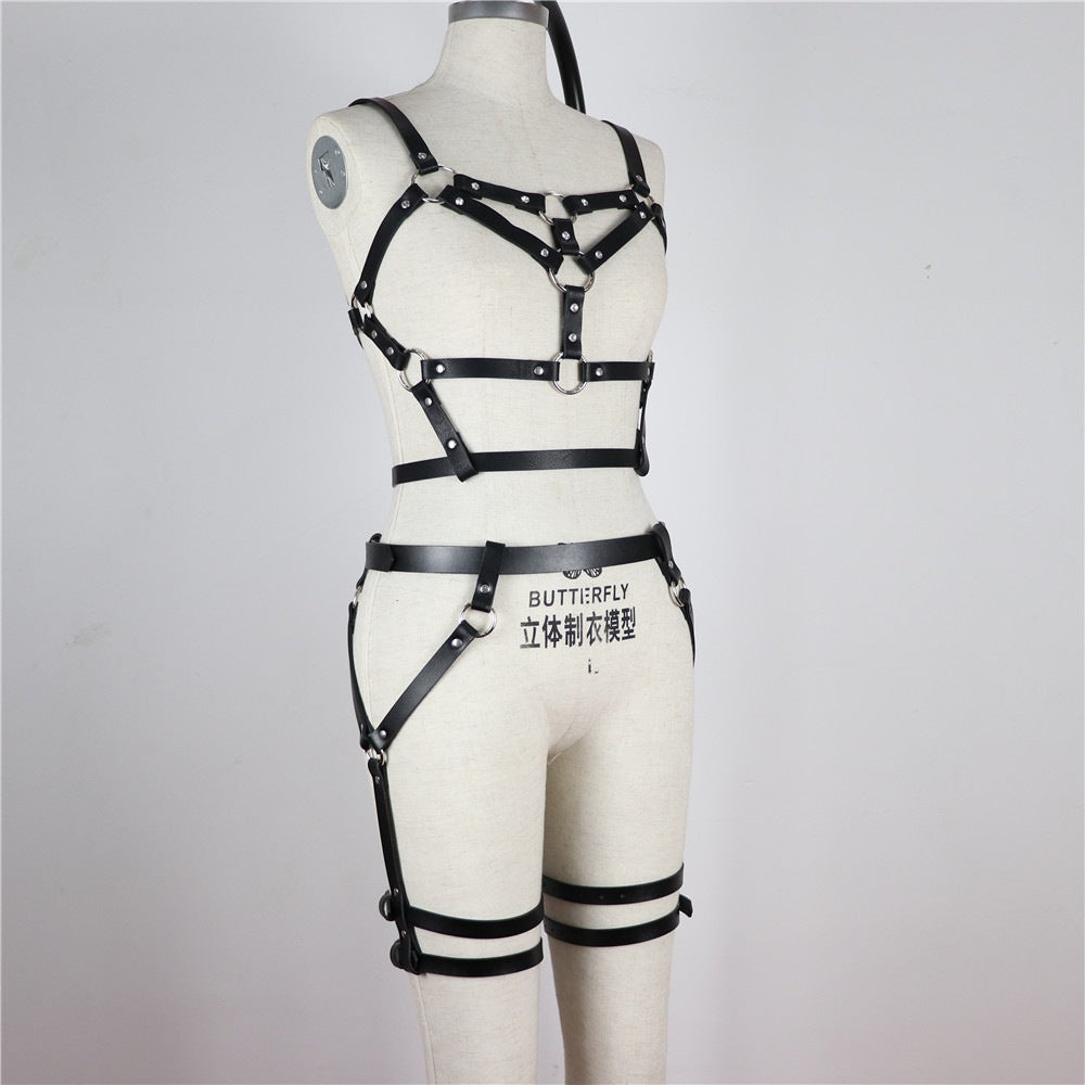 Bulk Womens Chest Harness Leather