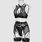 Sexy Fetish Lingerie Set Sex Sexy Fishnet Lingerie Black Bra Panties