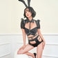 Hot Halloween Costumes Sexy Bunny Playboy Cosplay Lingeria Set Latina