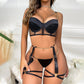 Intimate bdsm sexy lingerie Set Latina Bra & Panty Sexy Choker