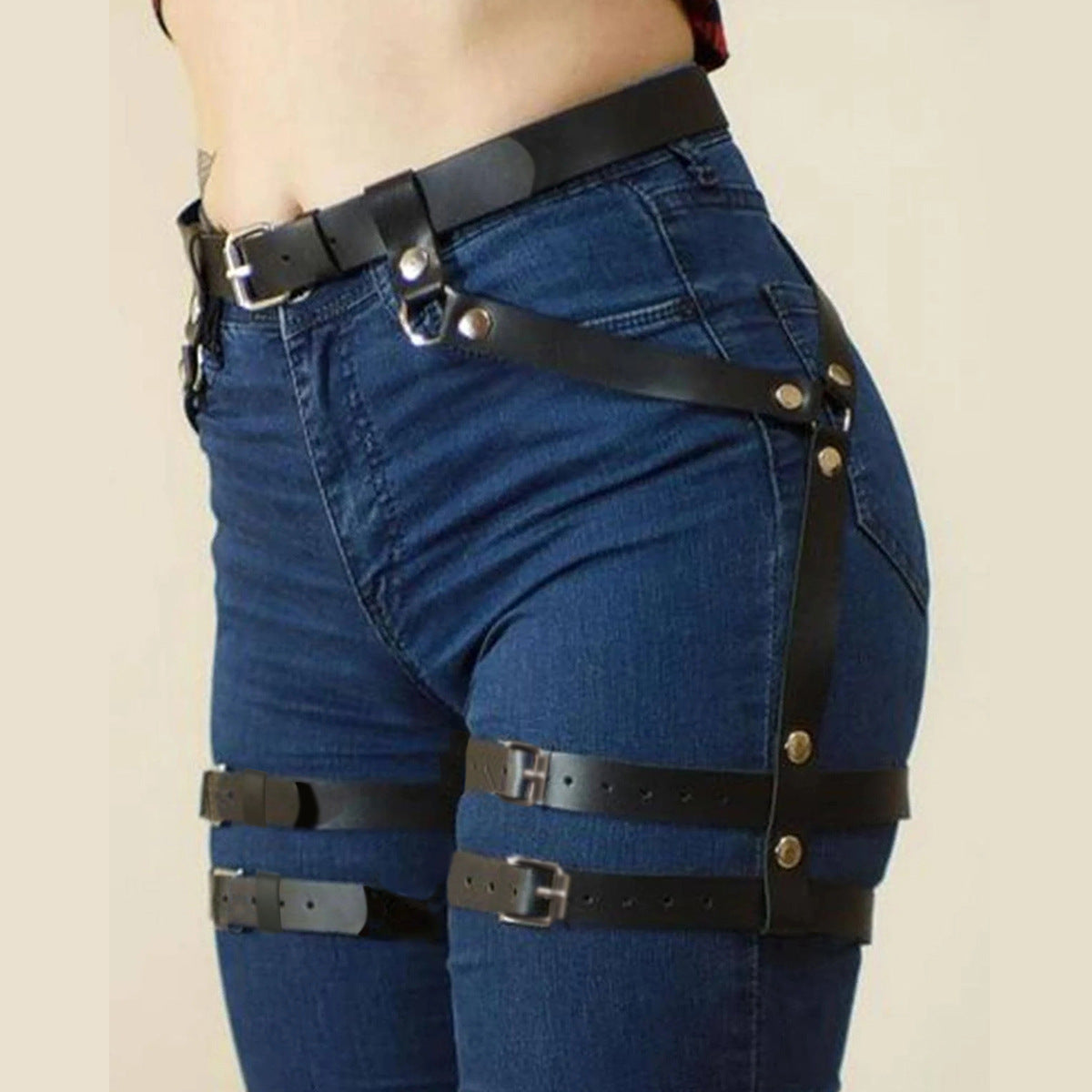 Thigh Harness Outfit