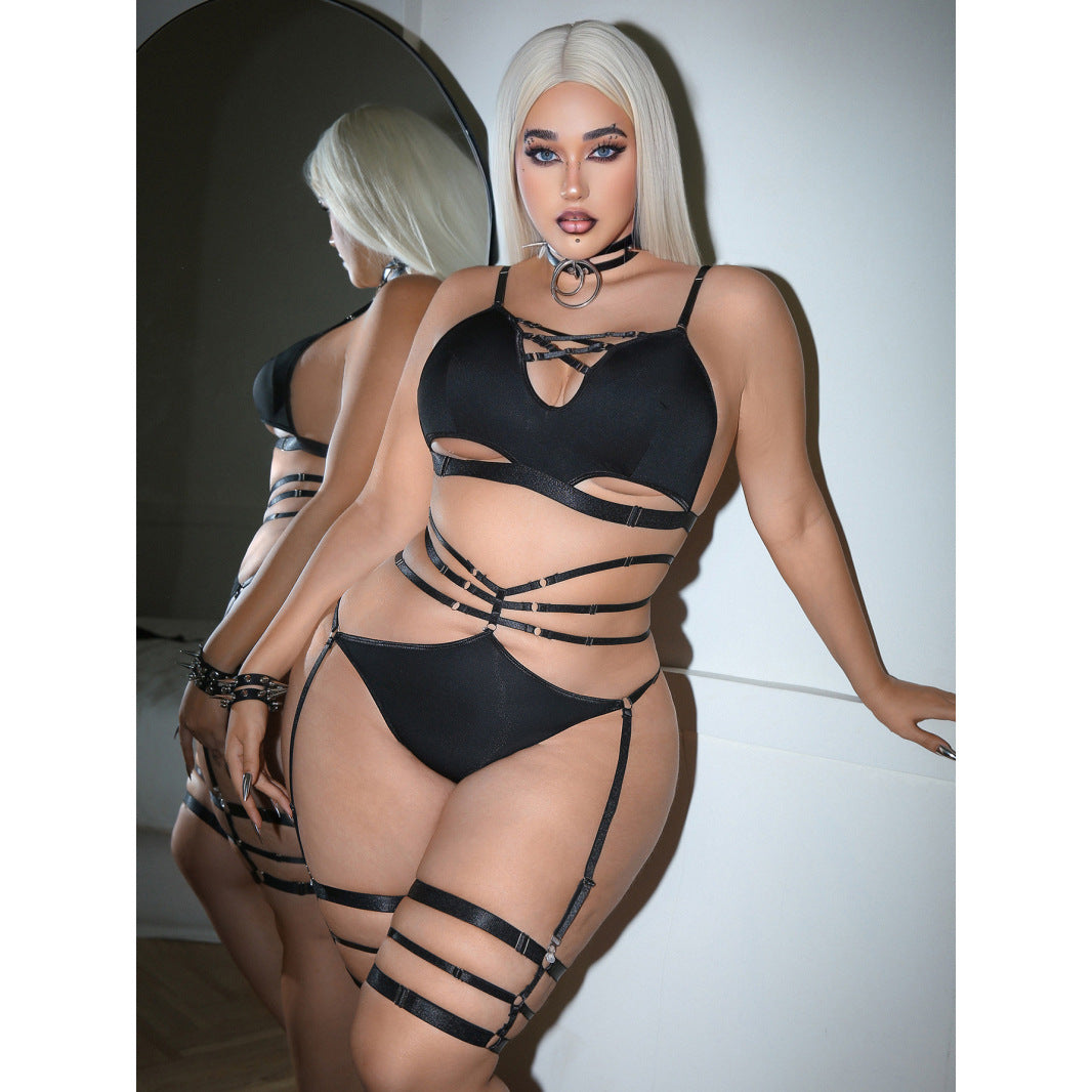 Plus Size Harness Lingerie