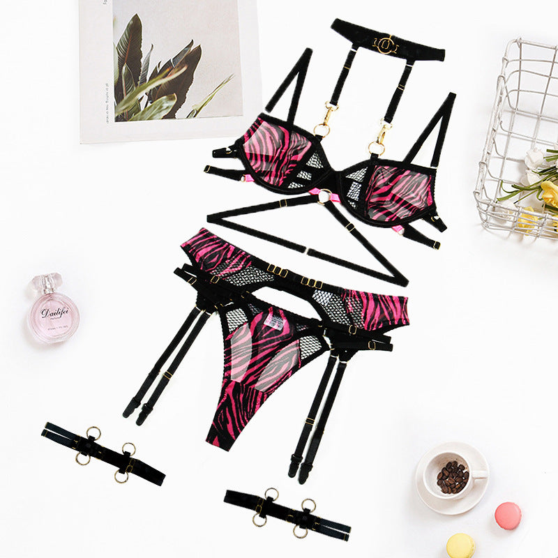 Sheer Mesh Cougar Lingerie