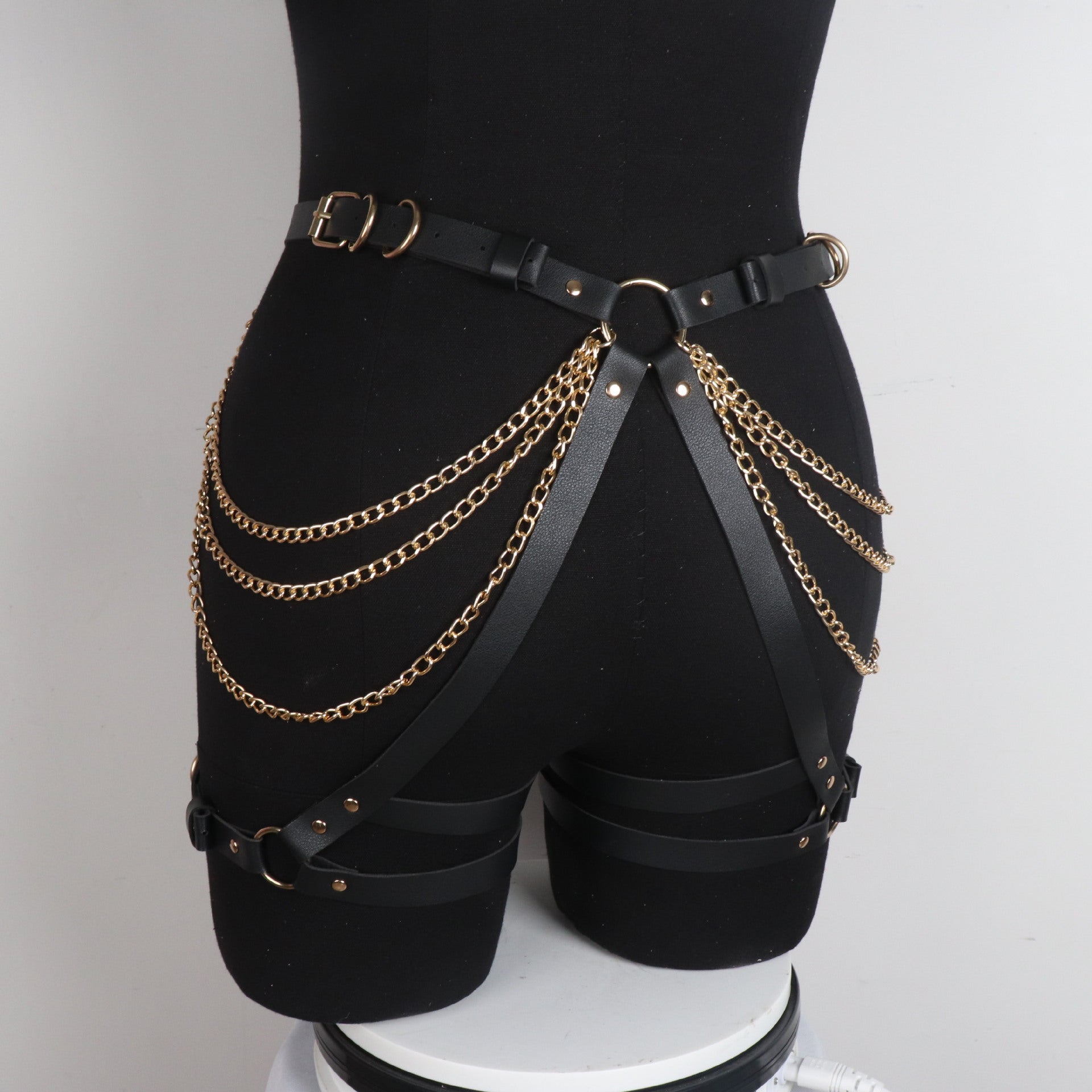 Chain Thigh Harness