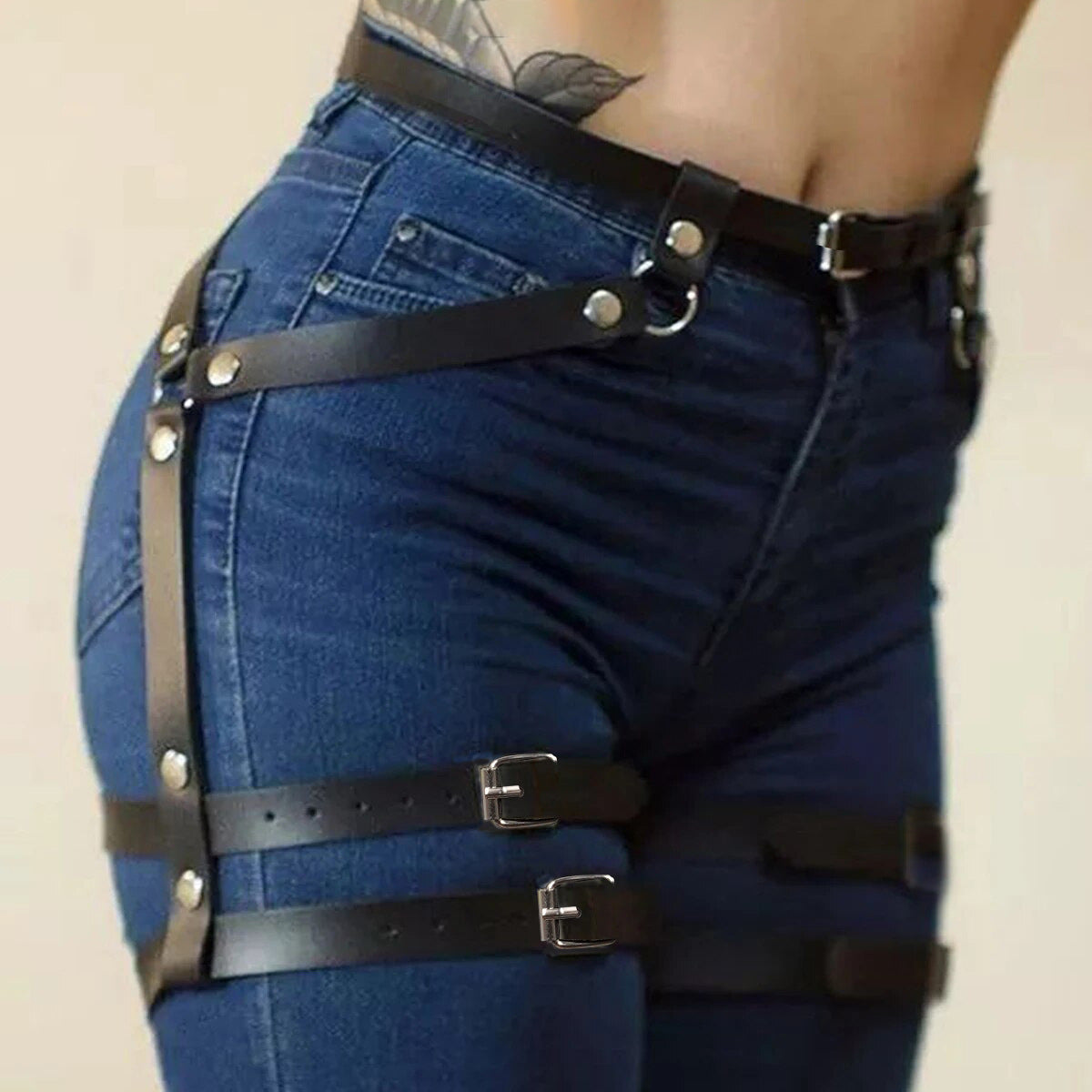 Leg Harness Belt Fashion
