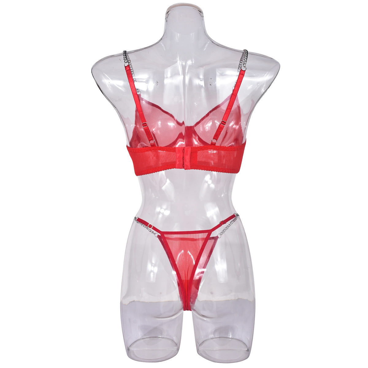 Latina Sheer See Through Lingerie Set Nasty Bra & Panty