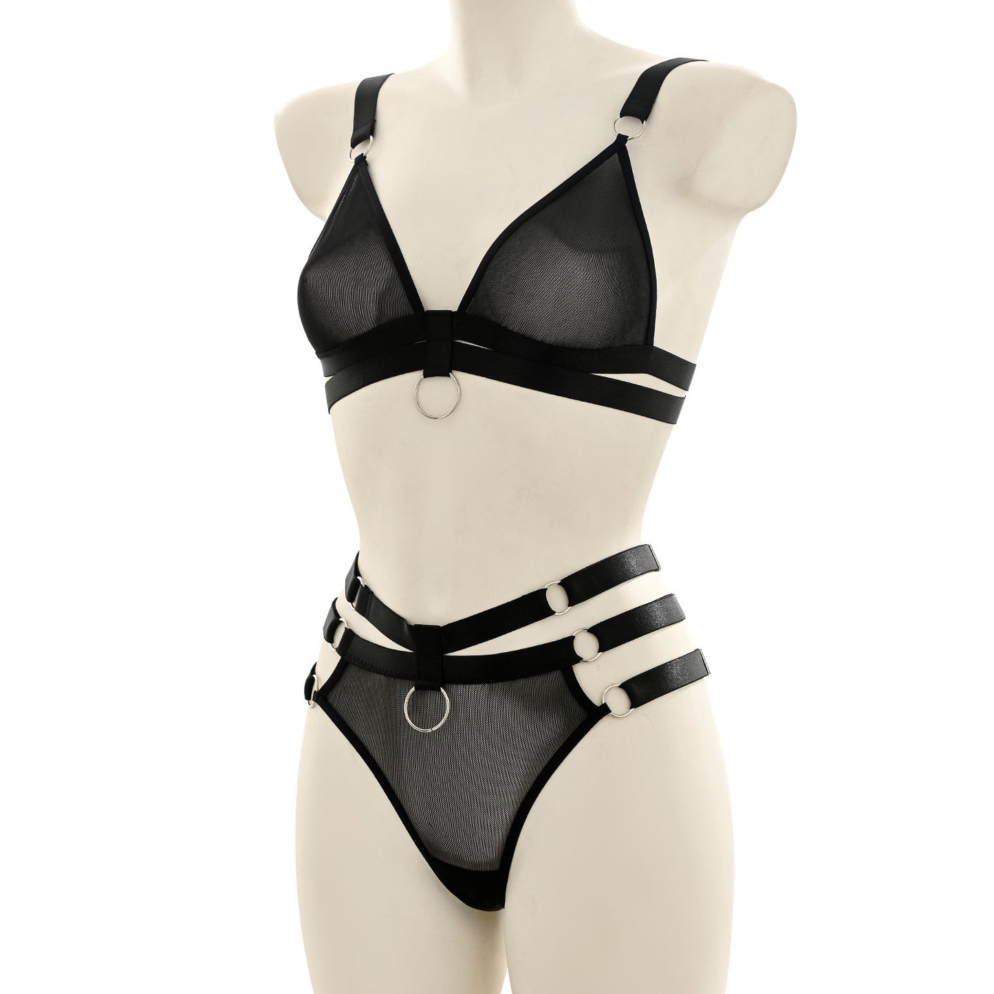 Harness Lingerie Under Work Clothes